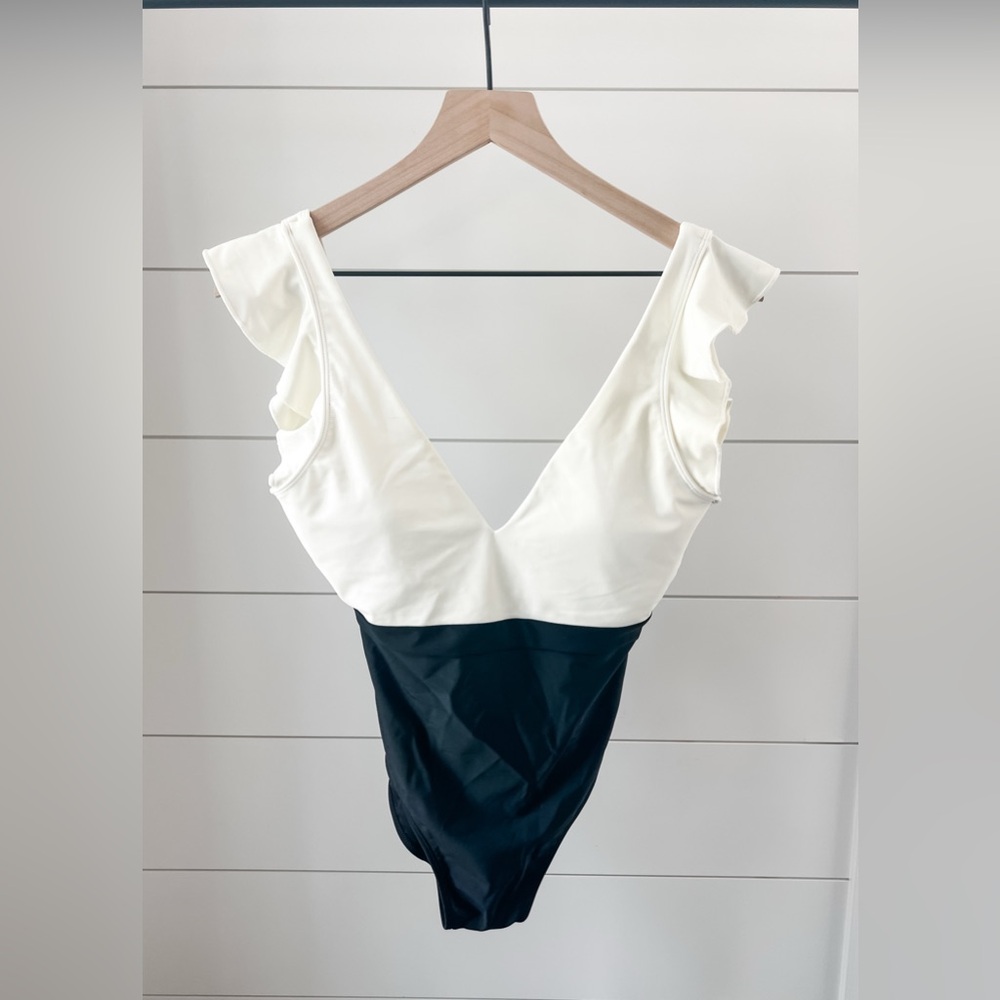 Summersalt Women's One Piece in Black and White
